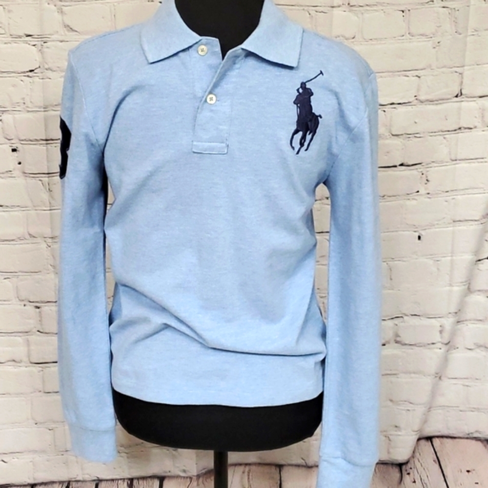 Brand new, never worn boys long sleeve polo shirt